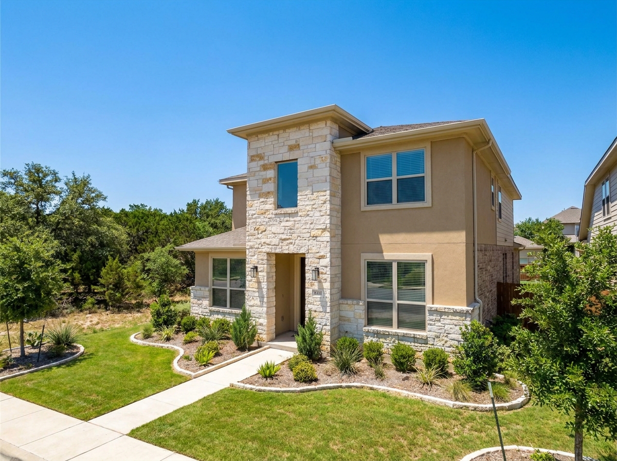 A home in Leander, Austin metro